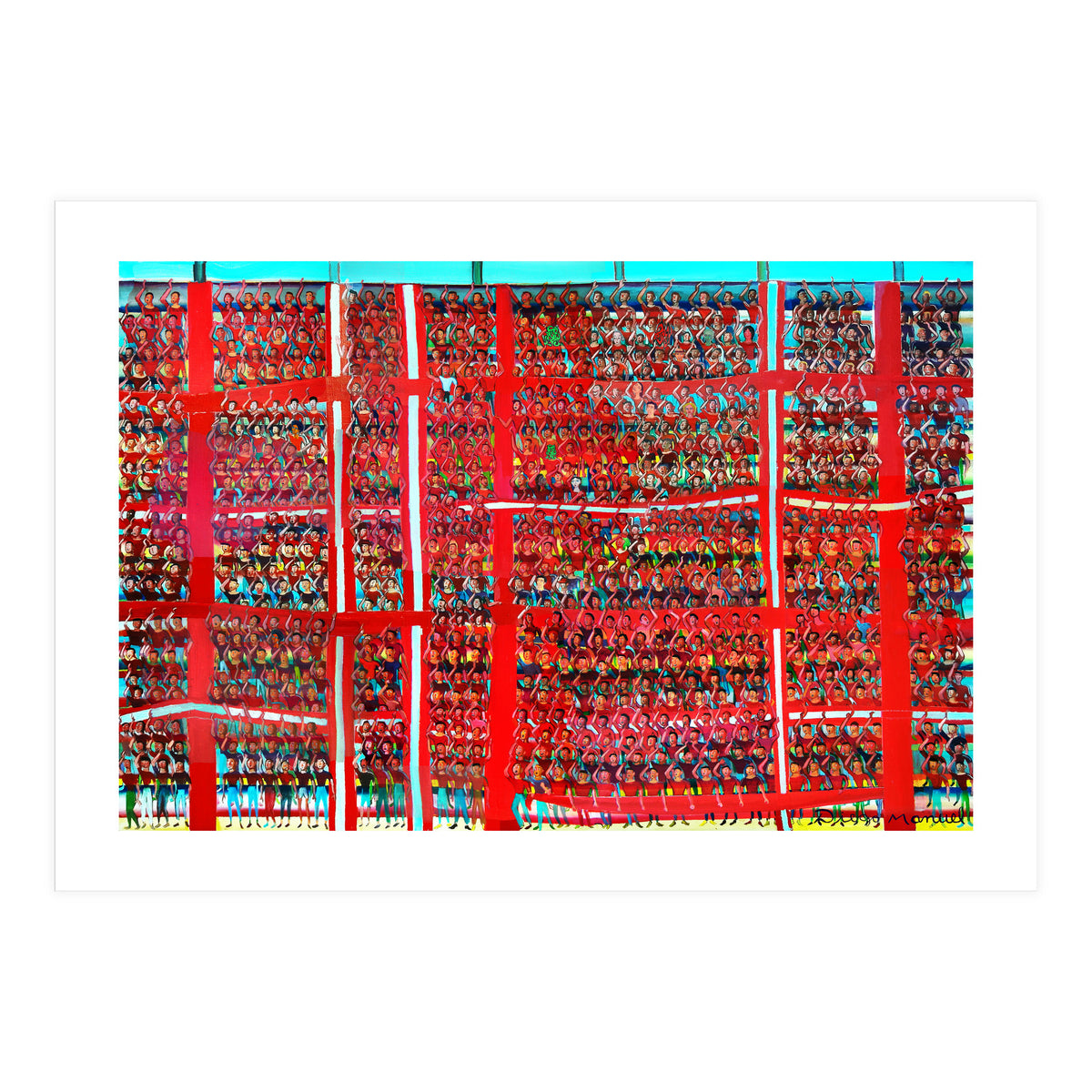 Gran Hinchada Roja 3 (Print Only)