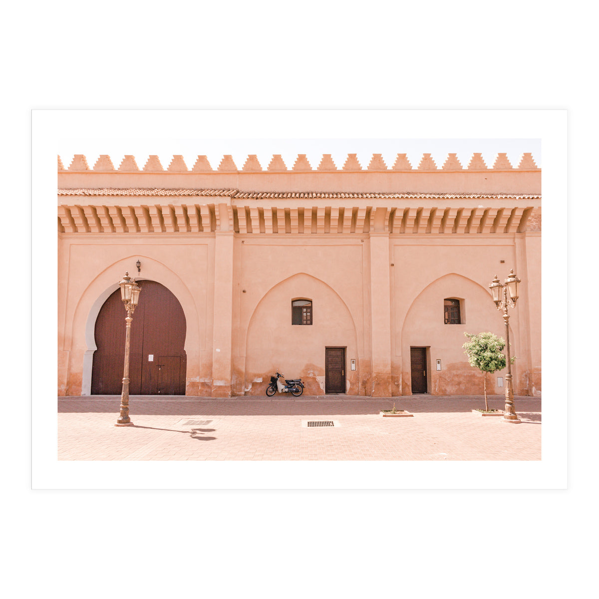 Moroccan Street Marrakech (Print Only)