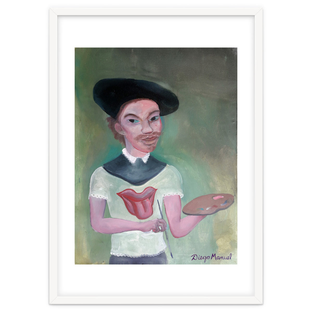 Rembrandt Rolling Fan