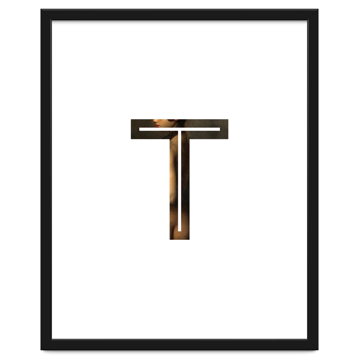 Letter T - (Impress)