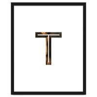 Letter T - (Impress)