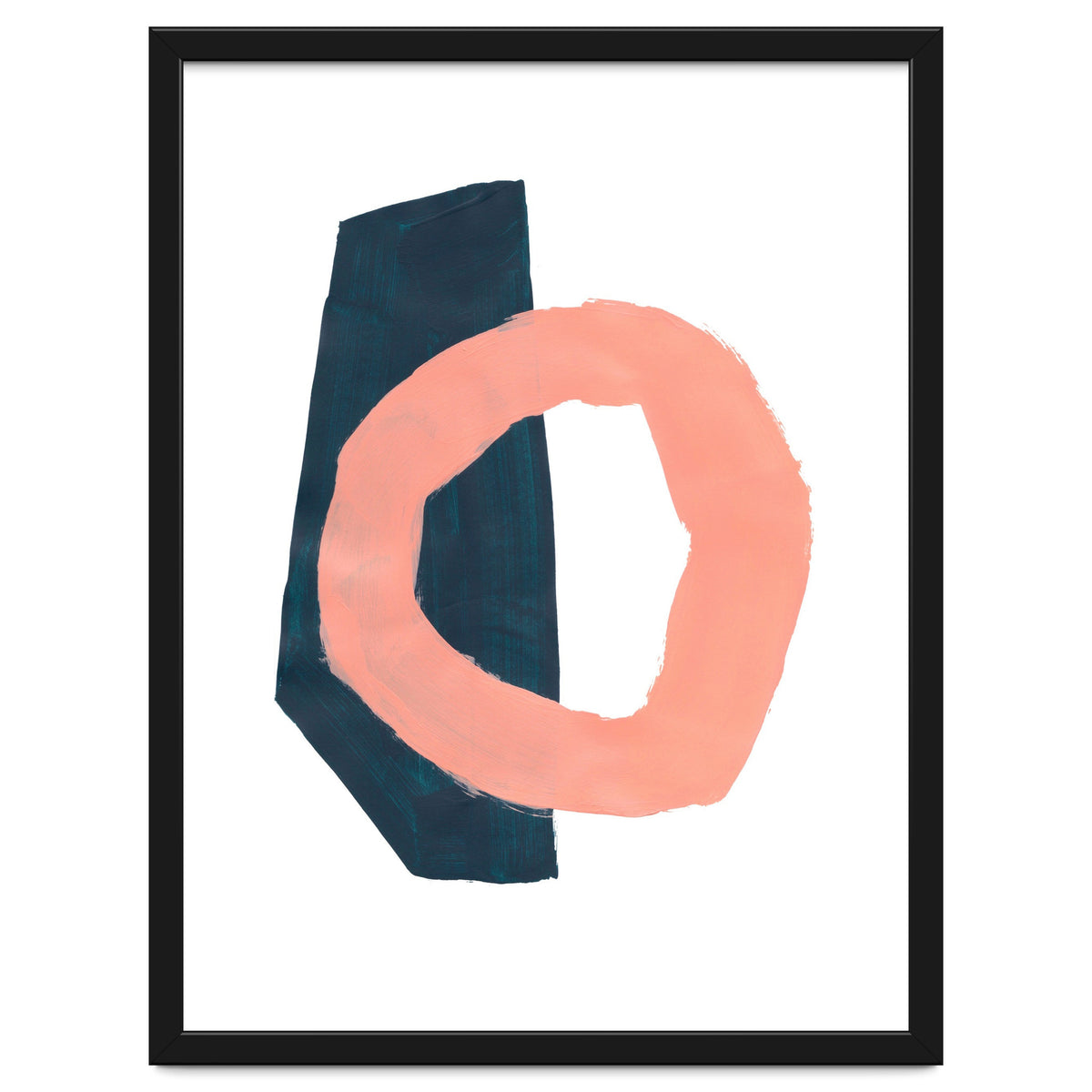 Teal Pillar Salmon Ring