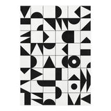 My Favorite Geometric Patterns No.10 - White (Print Only) thumbnail