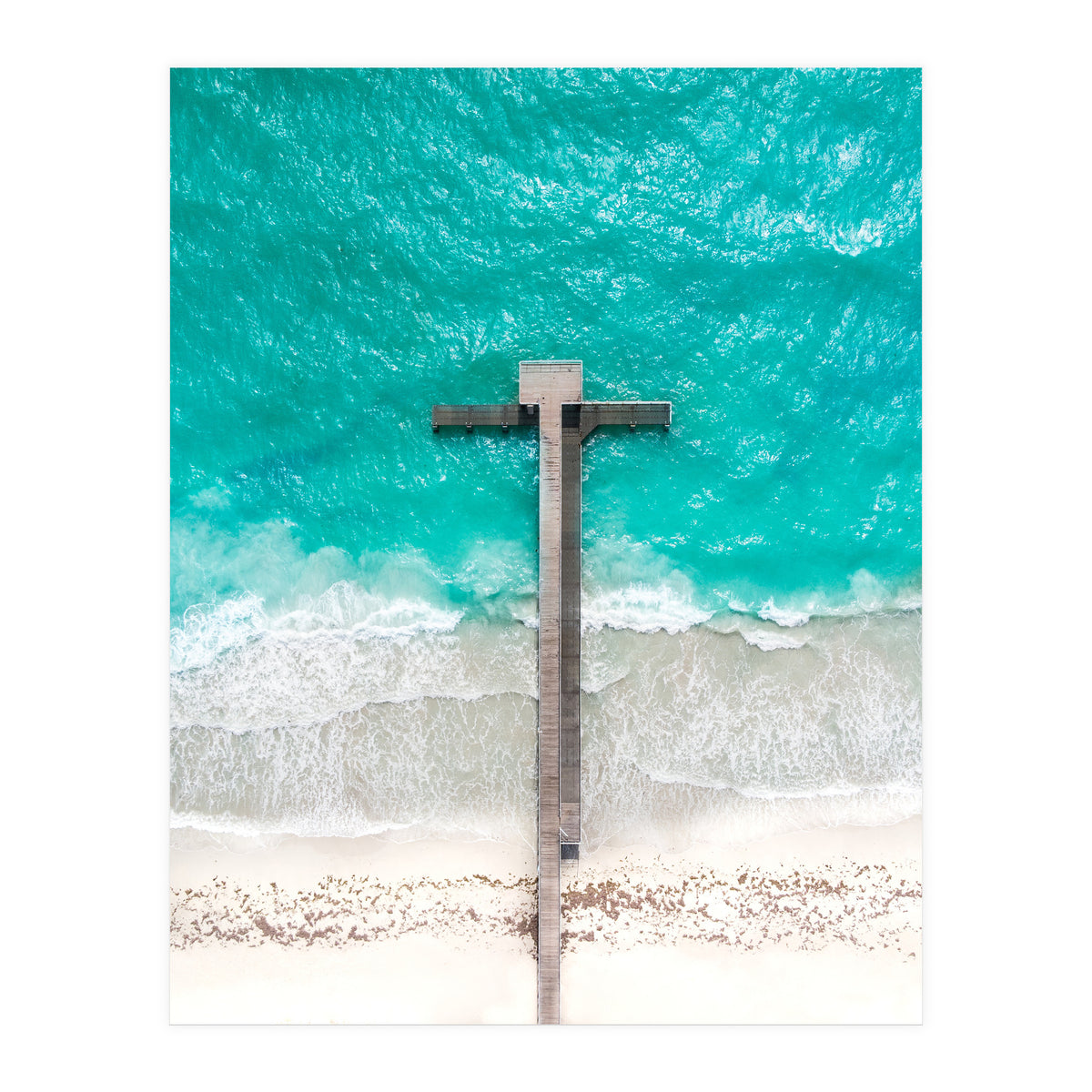 Coogee Jetty, Perth, Wa (Print Only)