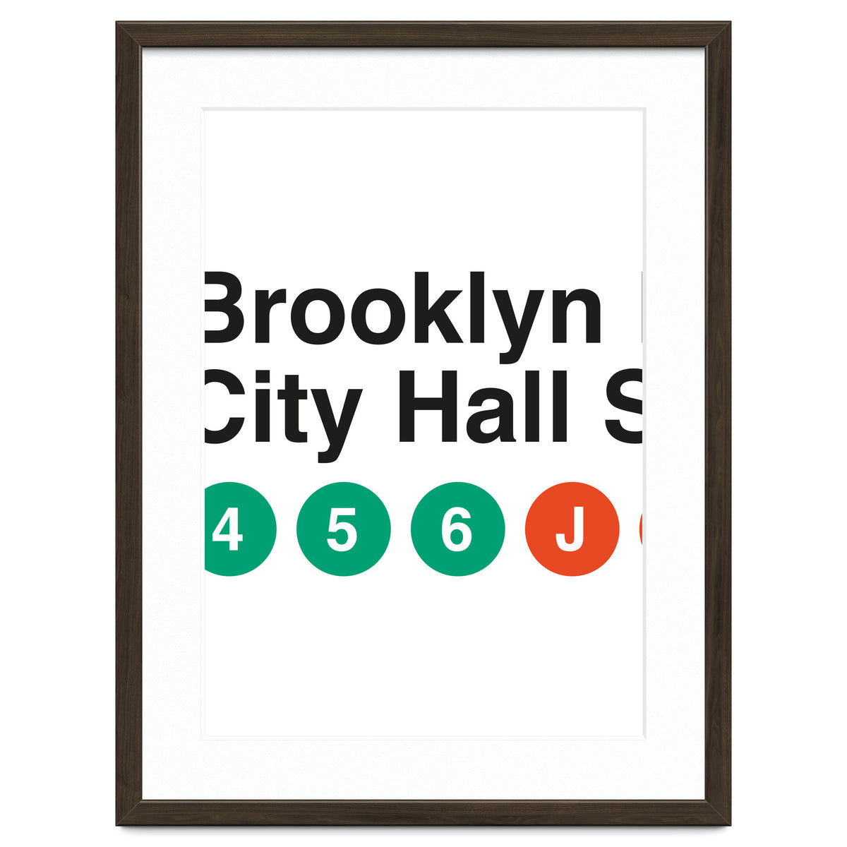 Vignelli's Subway Sign
