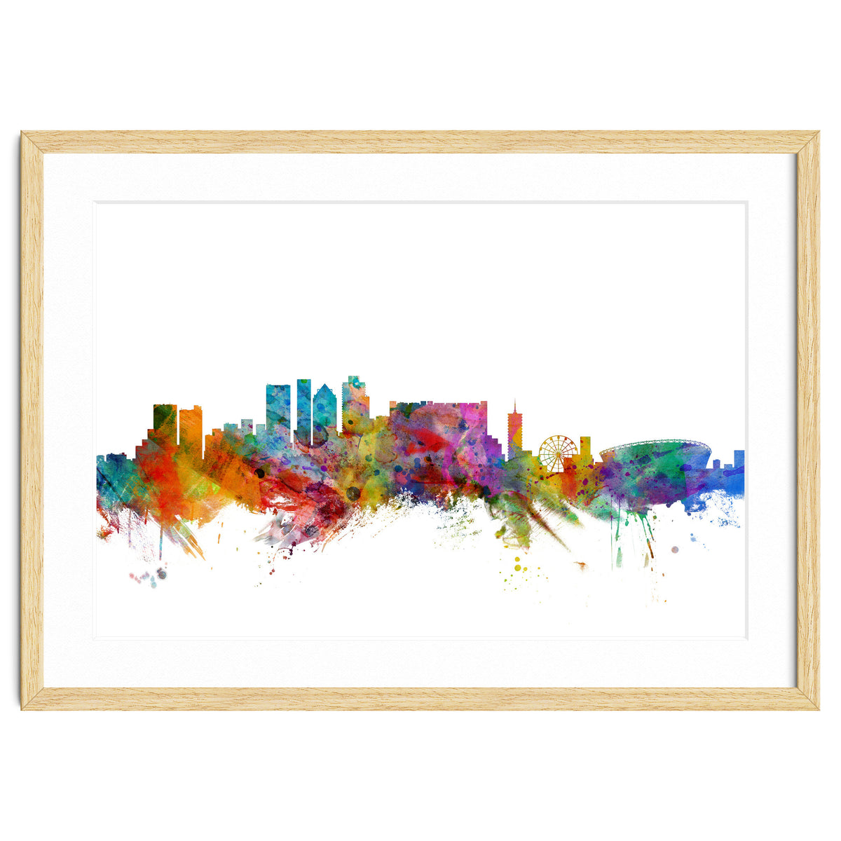 Cape Town South Africa Skyline