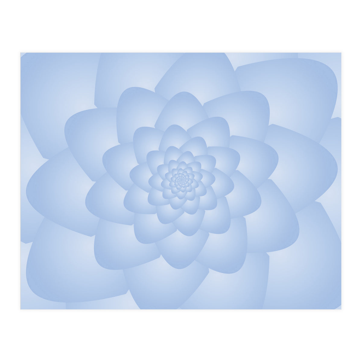 Pastel Colors Flower  (Print Only)