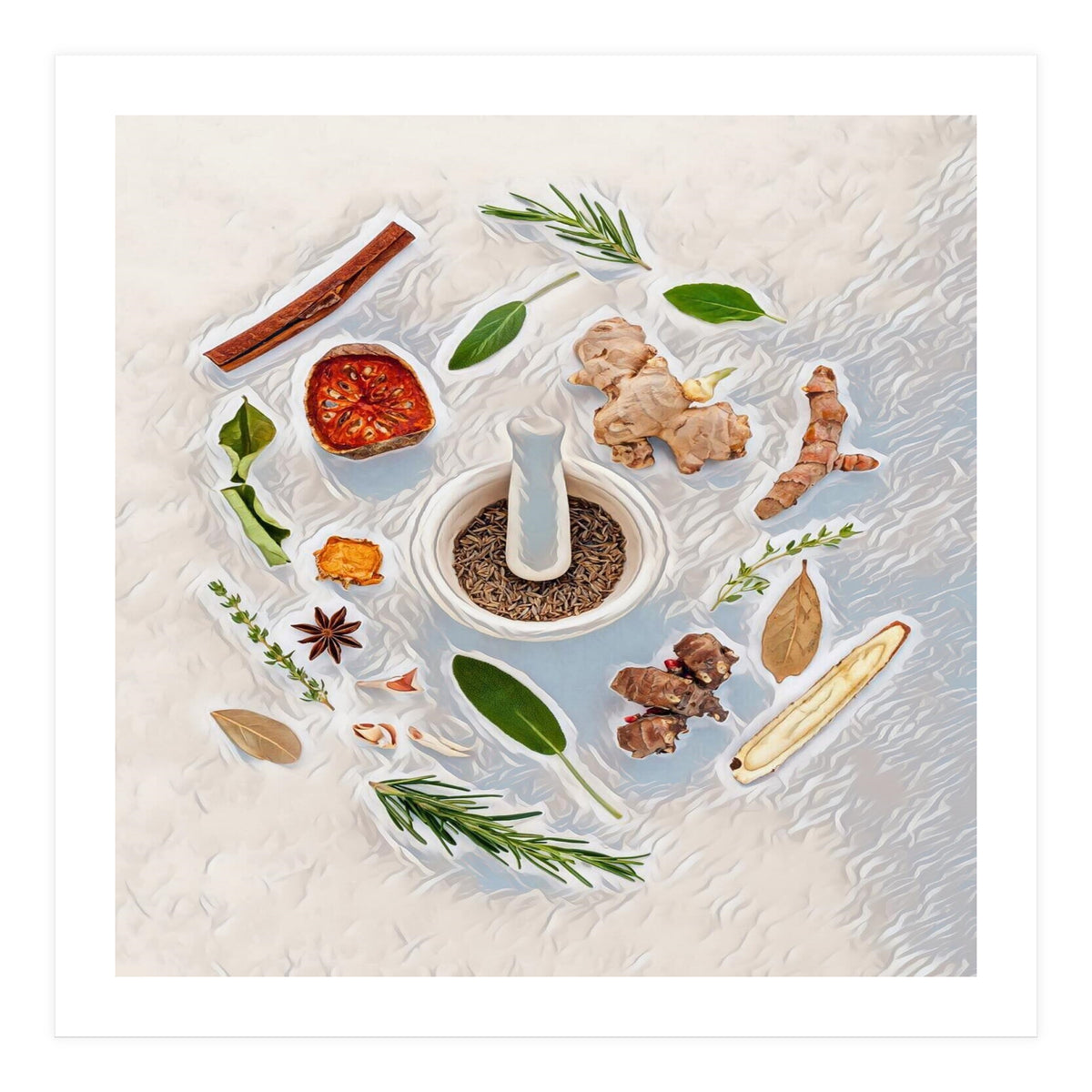 Healthy ingredients  (Print Only)