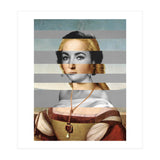 Rafael Portrait of Young Woman with Unicorn & Liz Taylor (Print Only) thumbnail