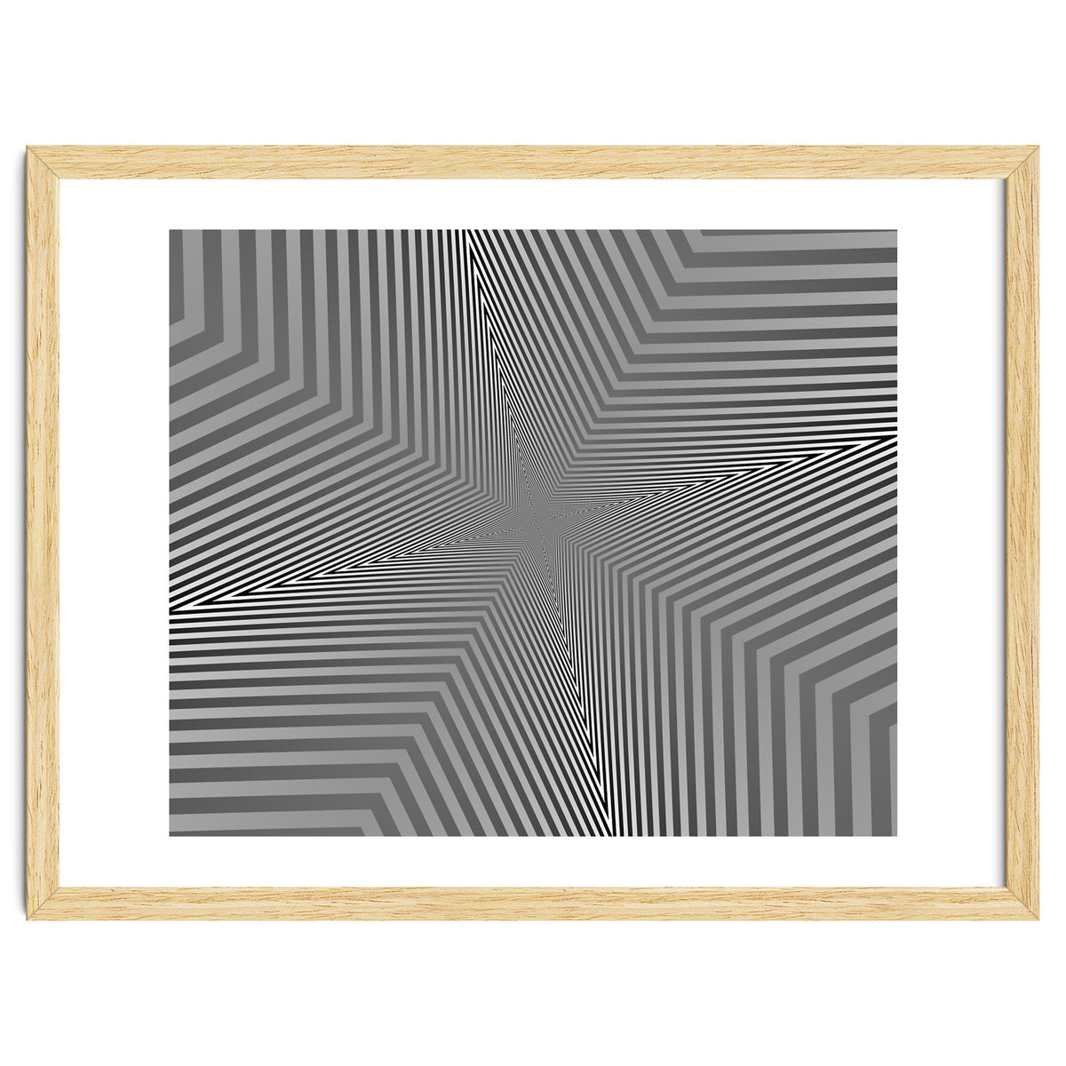 Abstract Triangle Pattern Geometric
