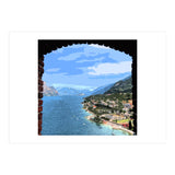Lake Garda Painted (Print Only) thumbnail