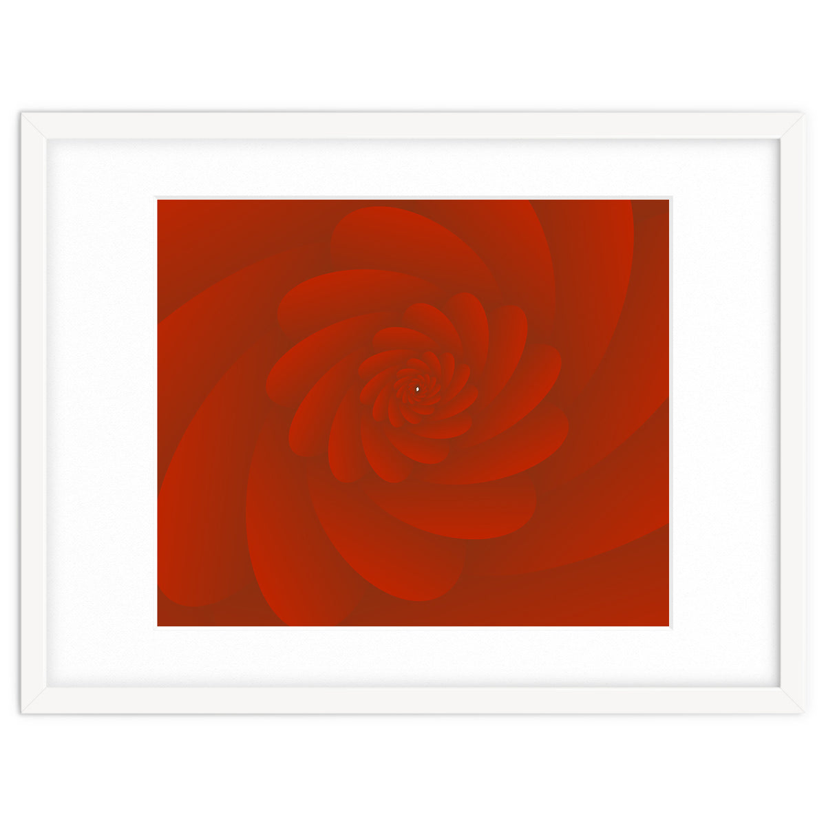 3 D Image Abstract Rose Flower ART