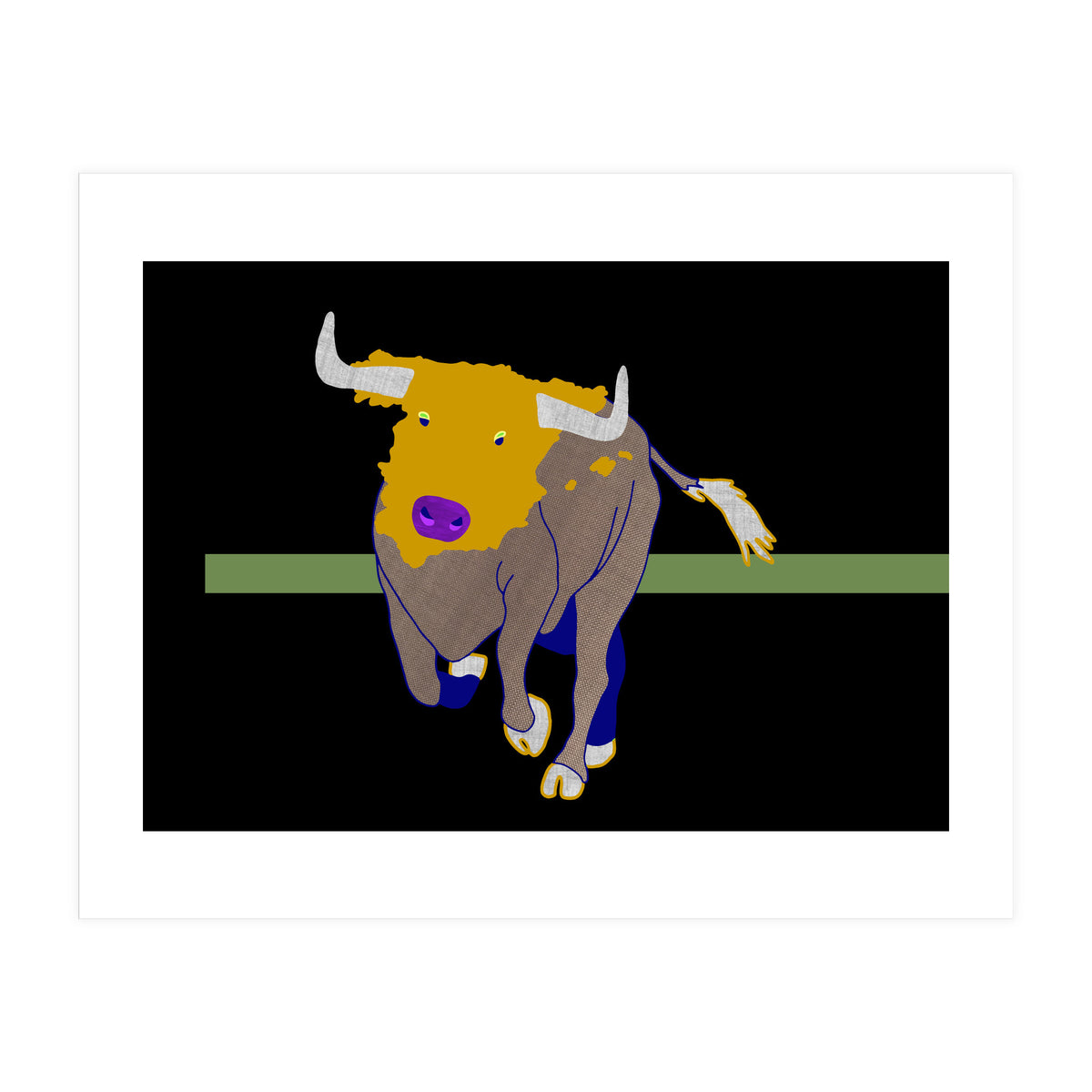 Spanish Bull (Print Only)