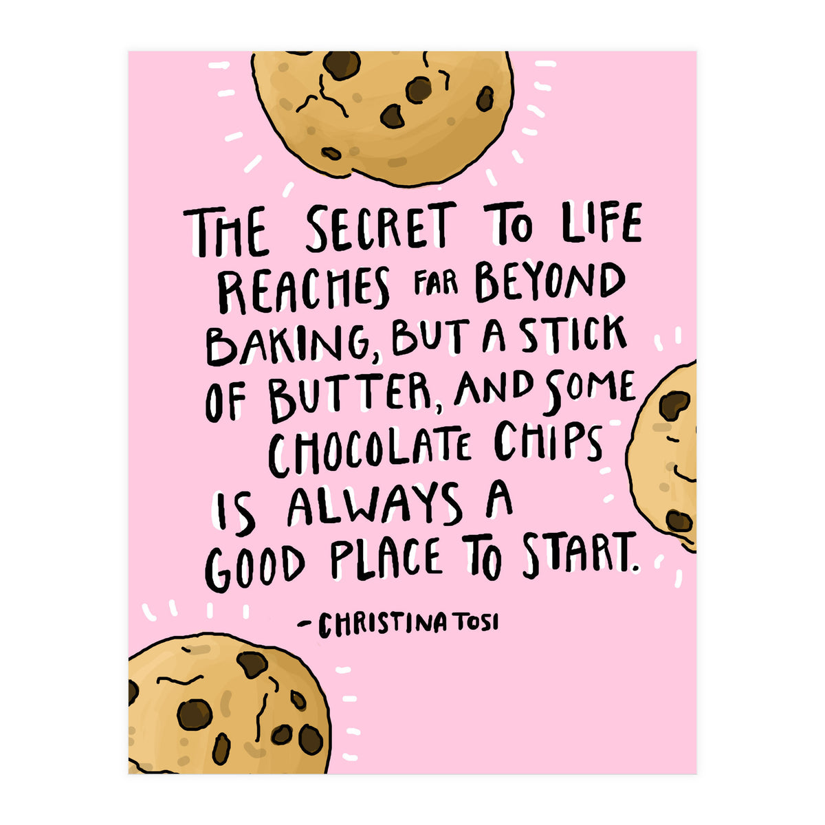 Christina Tosi Art Print  (Print Only)
