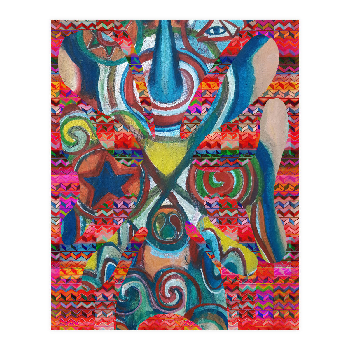 Pop Abstract 2023 Tapiz 17 (Print Only)