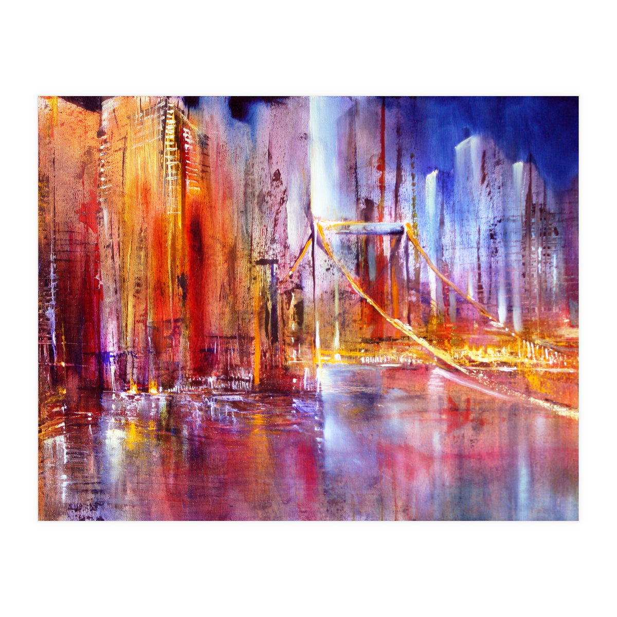 Stadtansicht - cityscape (Print Only)
