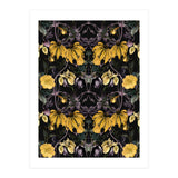 Nocturnal botanical garden kaleidoscope (Print Only) thumbnail