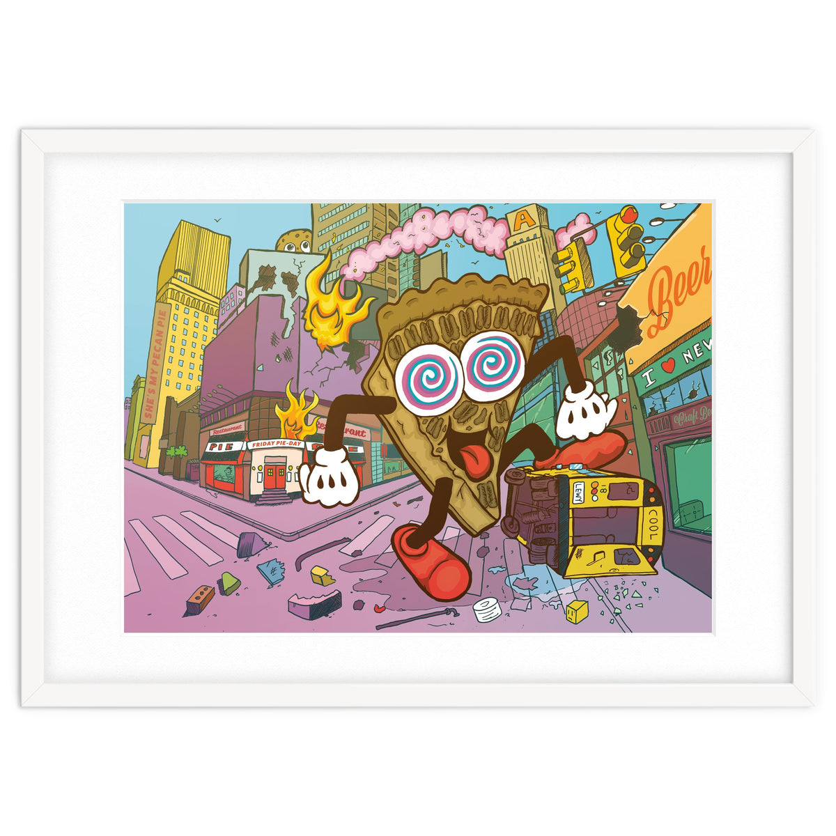 Pecan Psychosis - 12.3% ABV Bourbon Barrel Aged Pecan Maple Stout - Amundsen Brewery