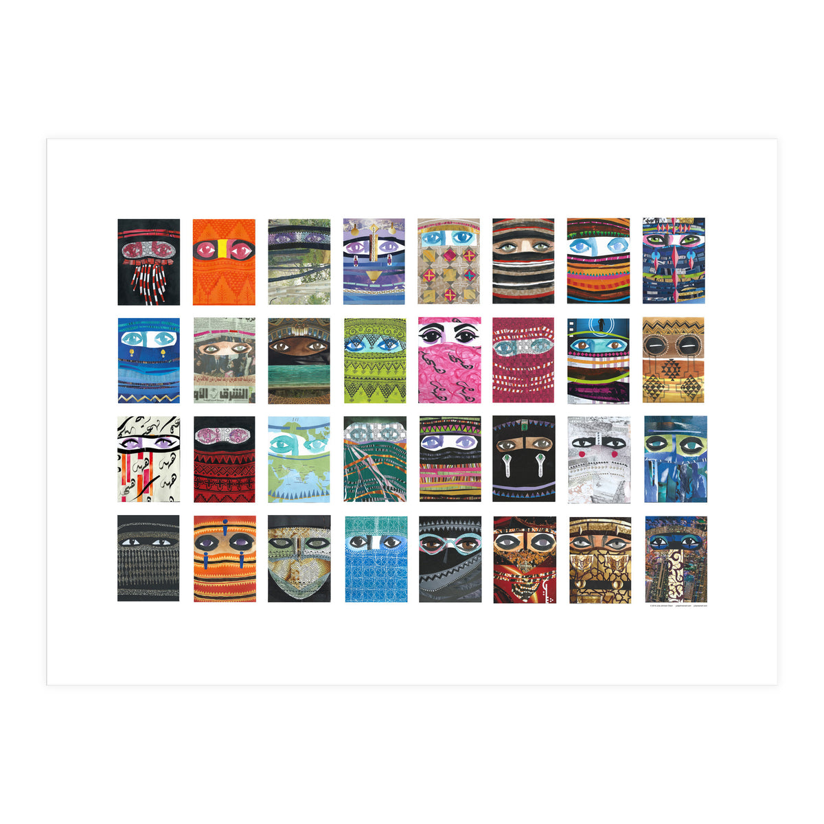 Niqabi Beauty (Print Only)