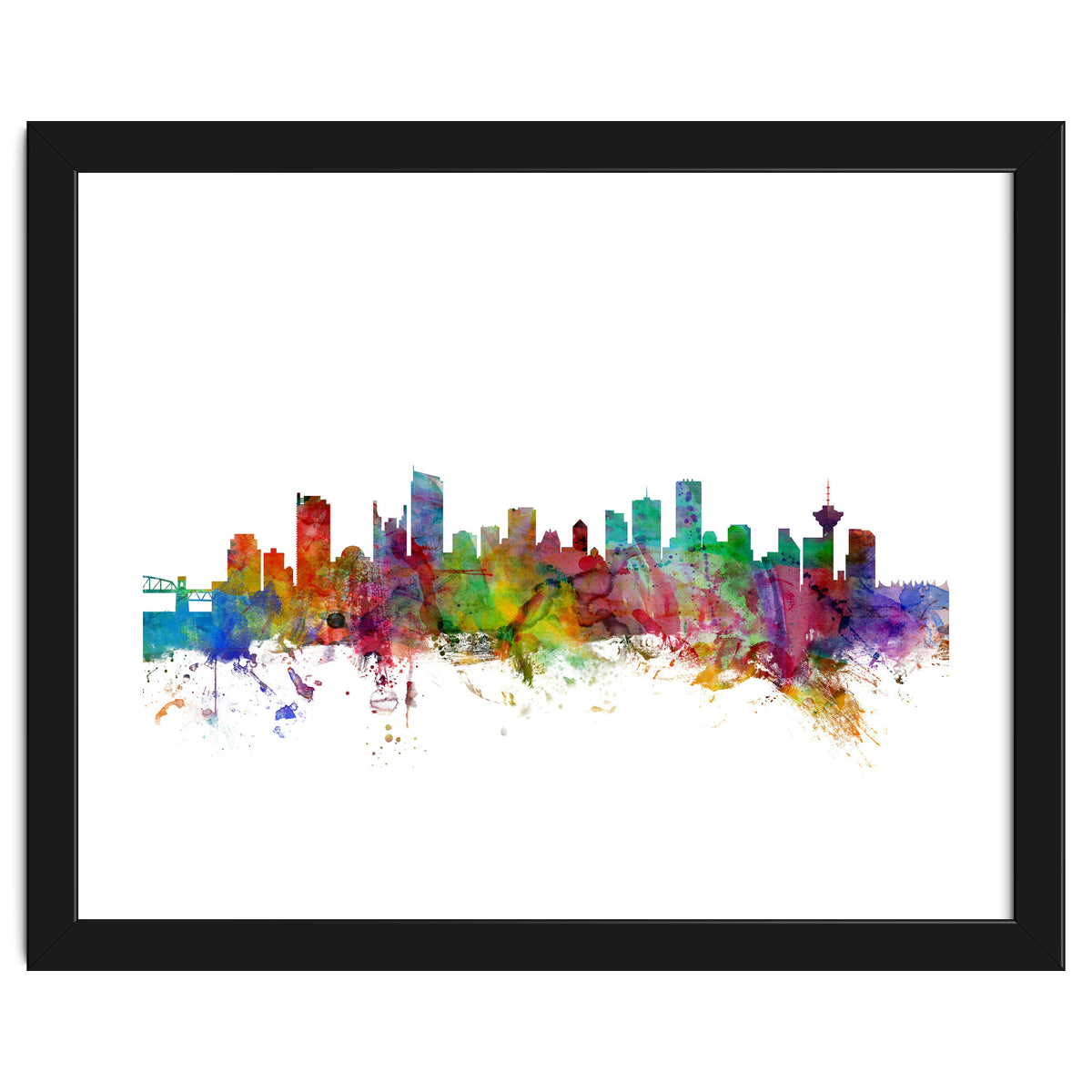 Vancouver Canada Skyline