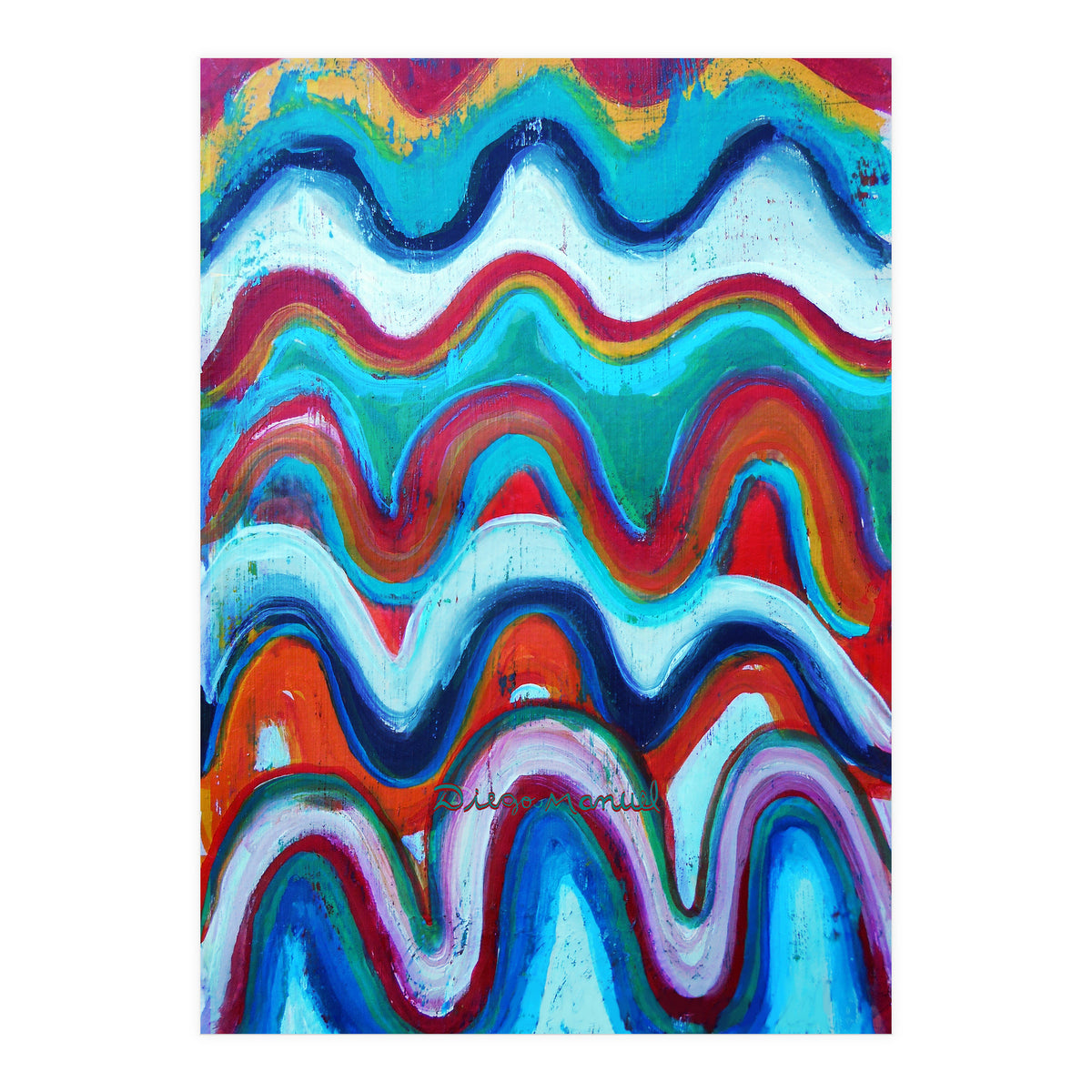 Pop Abstract A 87 (Print Only)