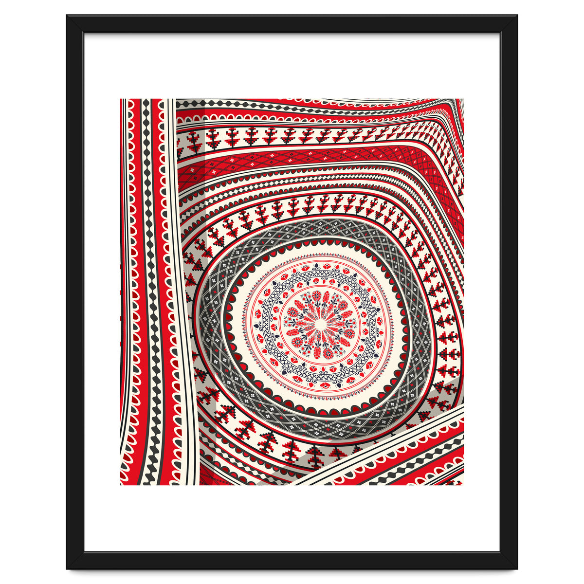 Romanian embroidery background 18