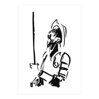 Don Quixote (Sketch) (Print Only)