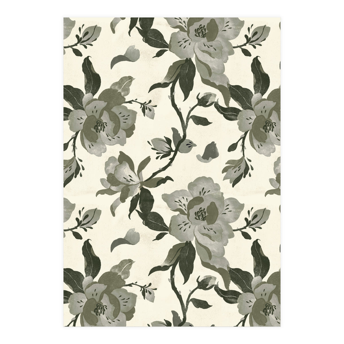 Black Magnolias (Print Only)