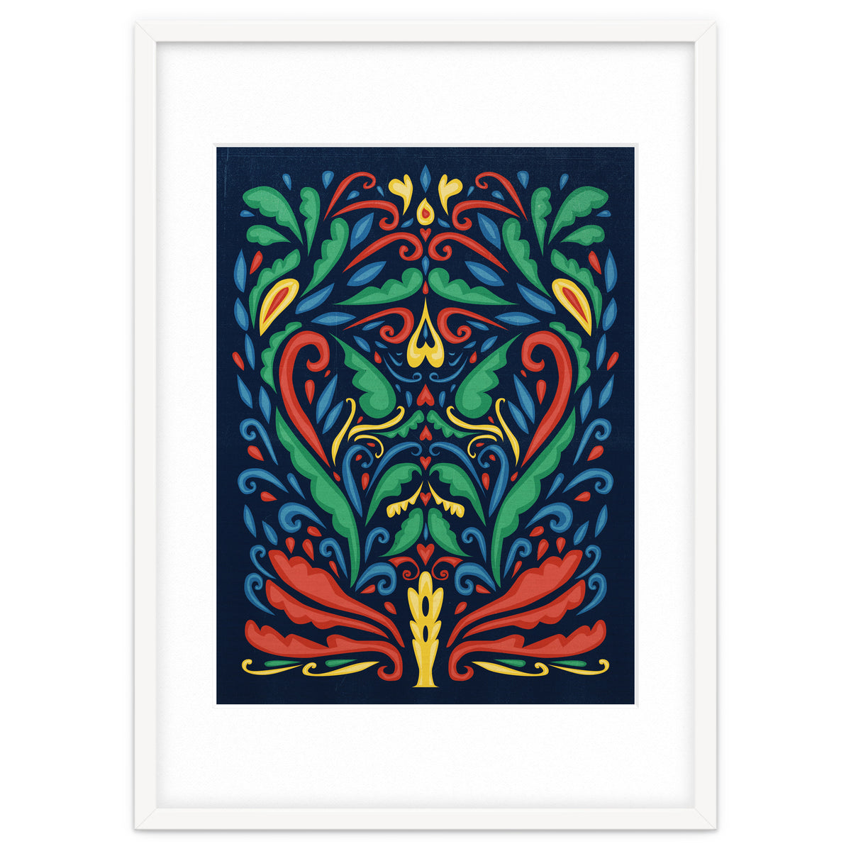 Art Nouveau Folk Art Style