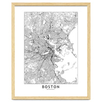 Boston White Map