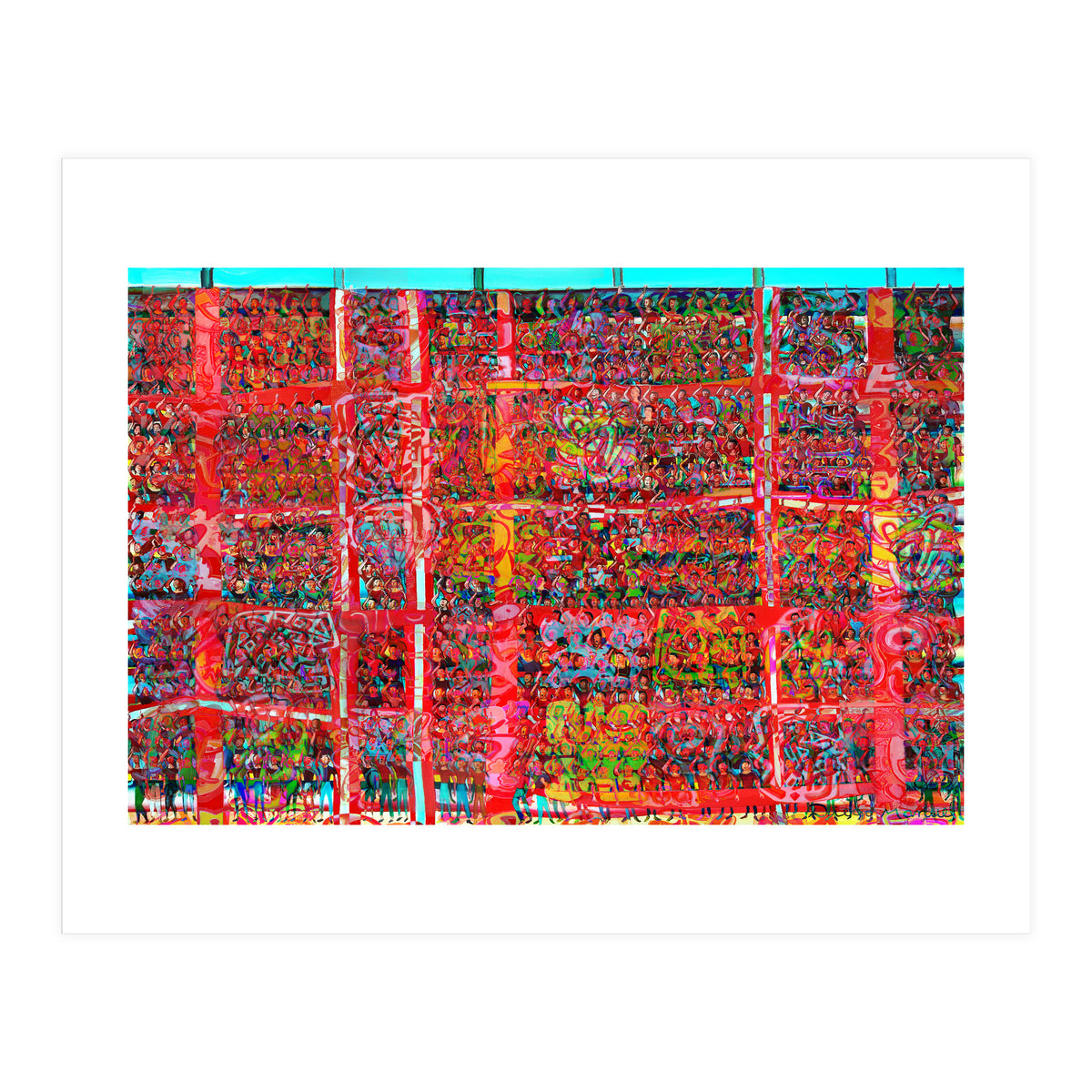 Gran Hinchada Roja 7 (Print Only)