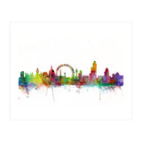 London England Skyline (Print Only) thumbnail