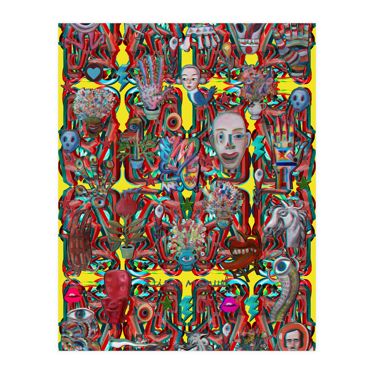 Formas 14 34 3d And Pop 4 (Print Only)