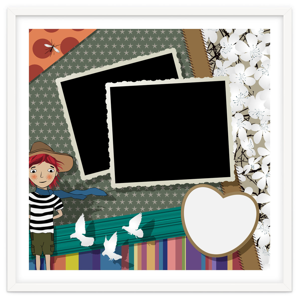 Vintage Photos Collage