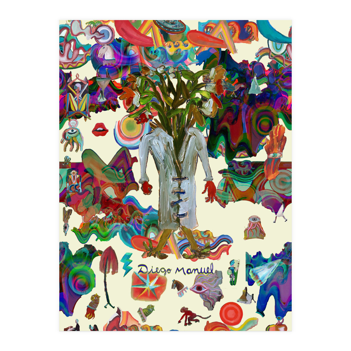 Graffitis 2021 Tapiz 47 B (Print Only)