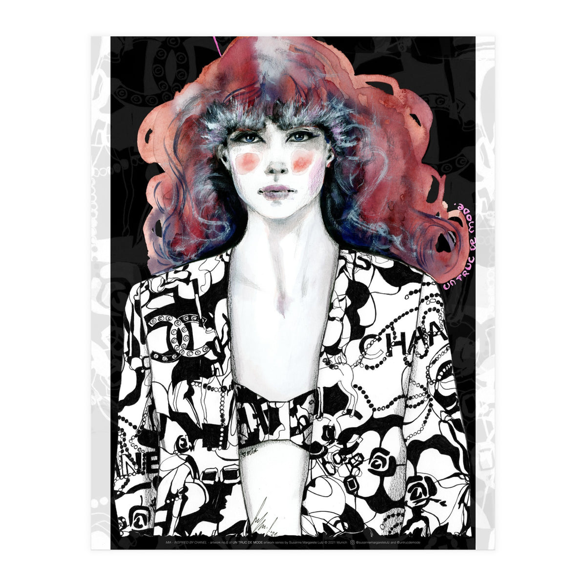 Mia - Inspired by Chanel (Print Only)