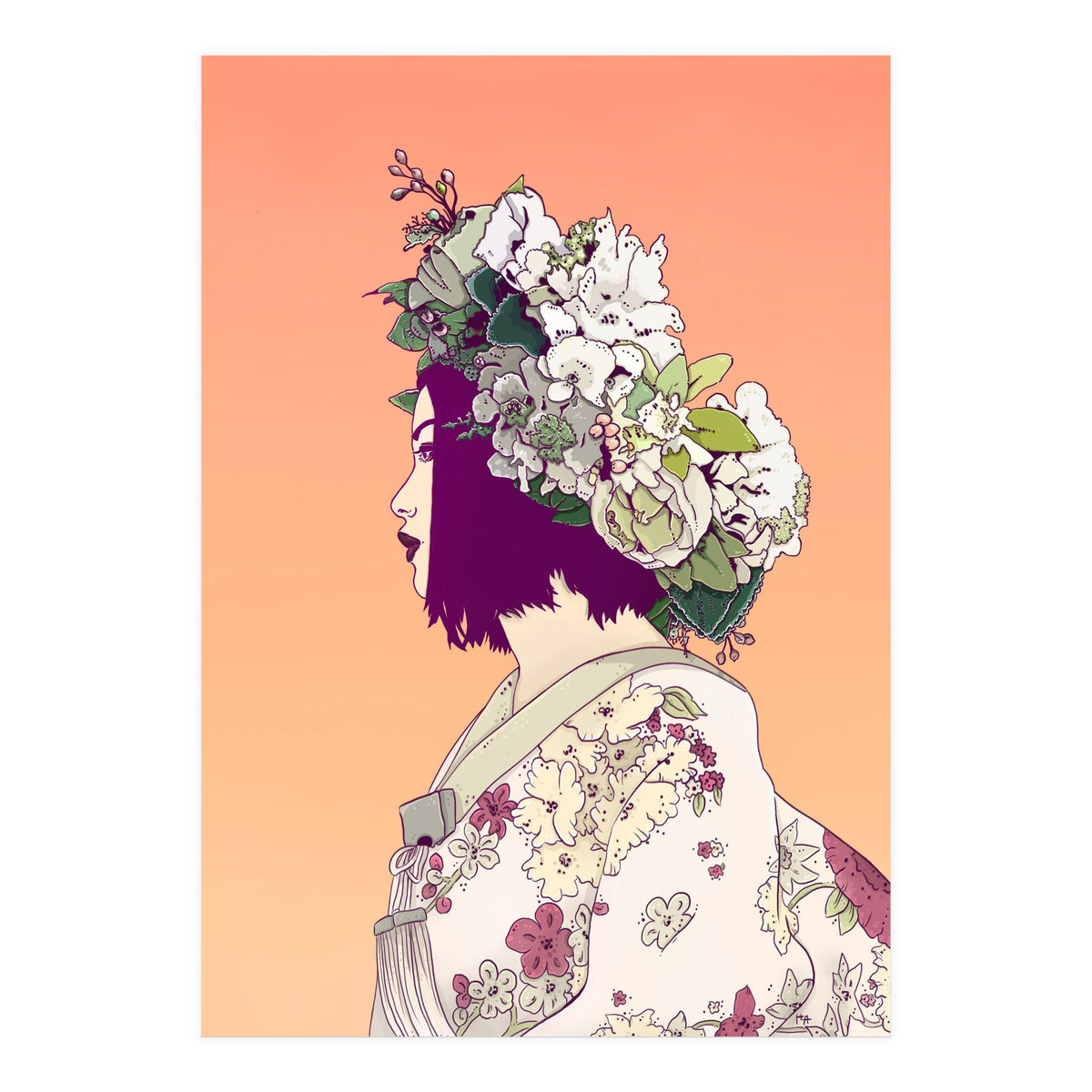 Geïsha under the Sun (Print Only)