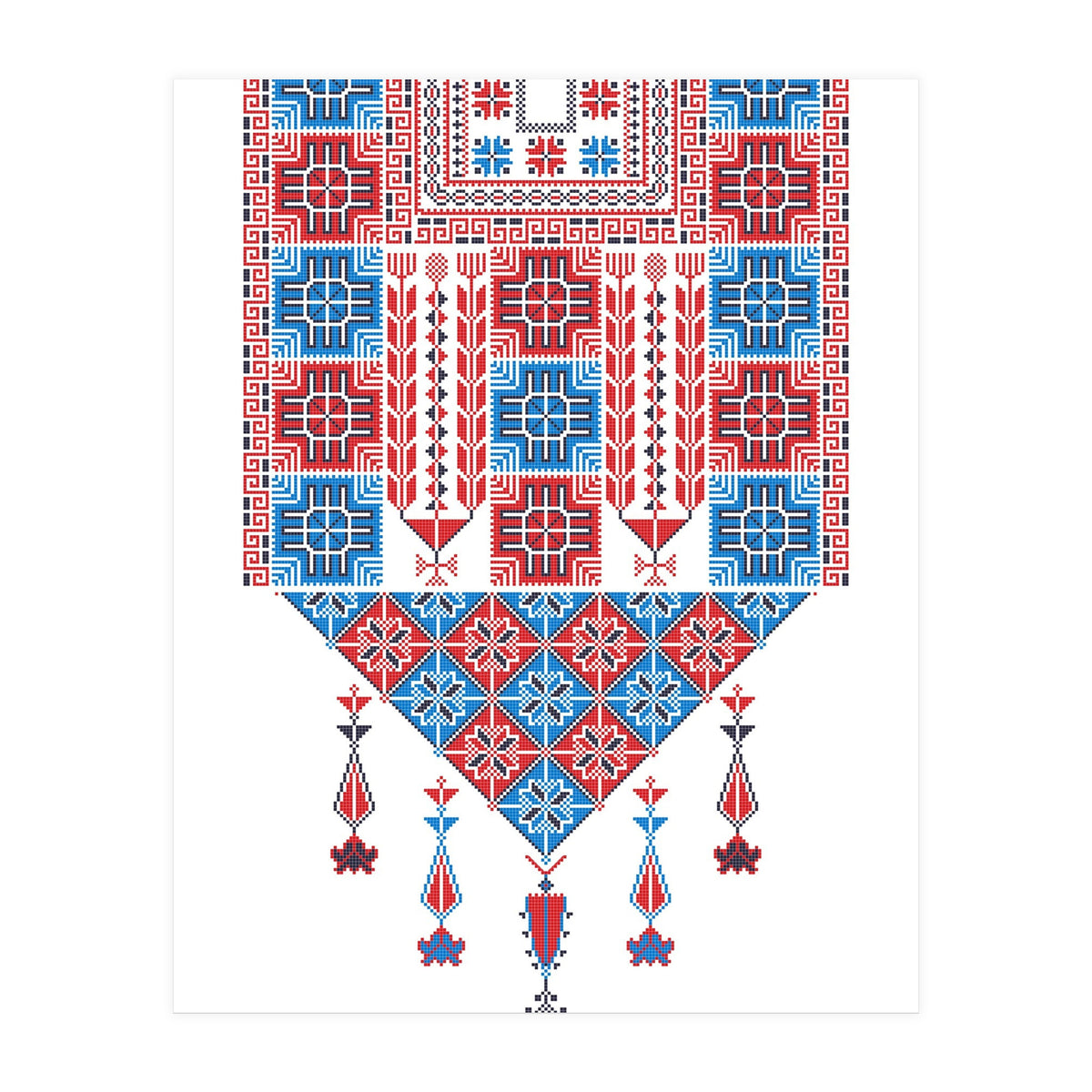 Tatreez Ornament 7 (Print Only)