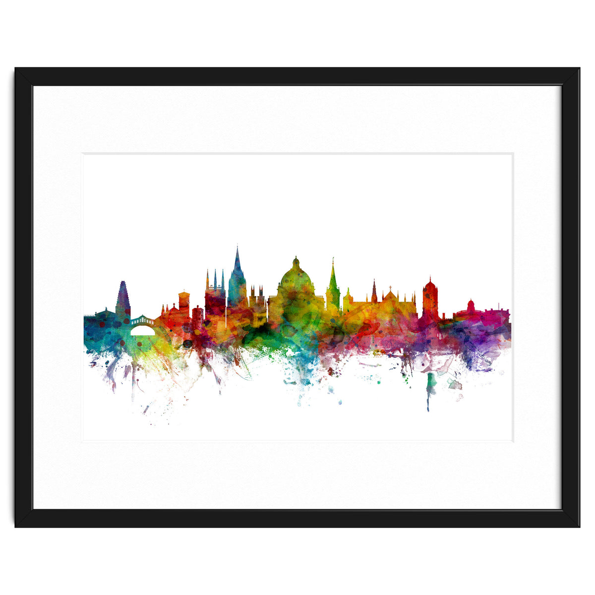 Oxford England Skyline