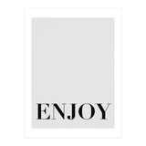 Enjoy White (Print Only) thumbnail