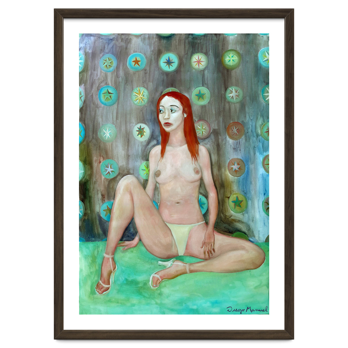 Retrato Con Estrellas