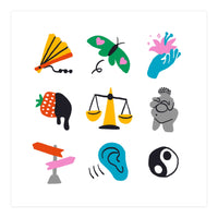 Libra Emoji (Print Only)