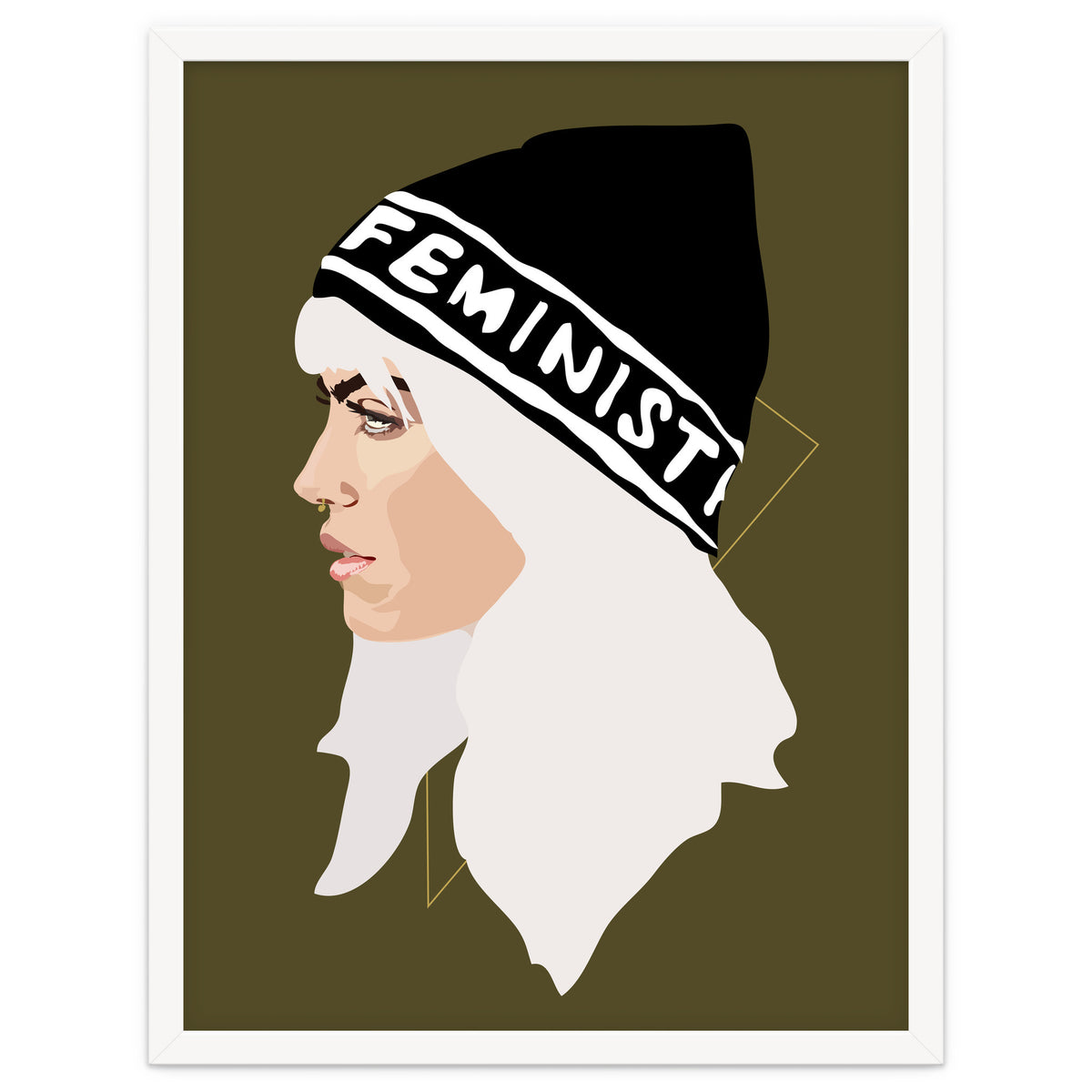 Feminist (gold)