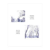 WINTER COMES AGAIN WITH SILENT WHITE (Print Only) thumbnail