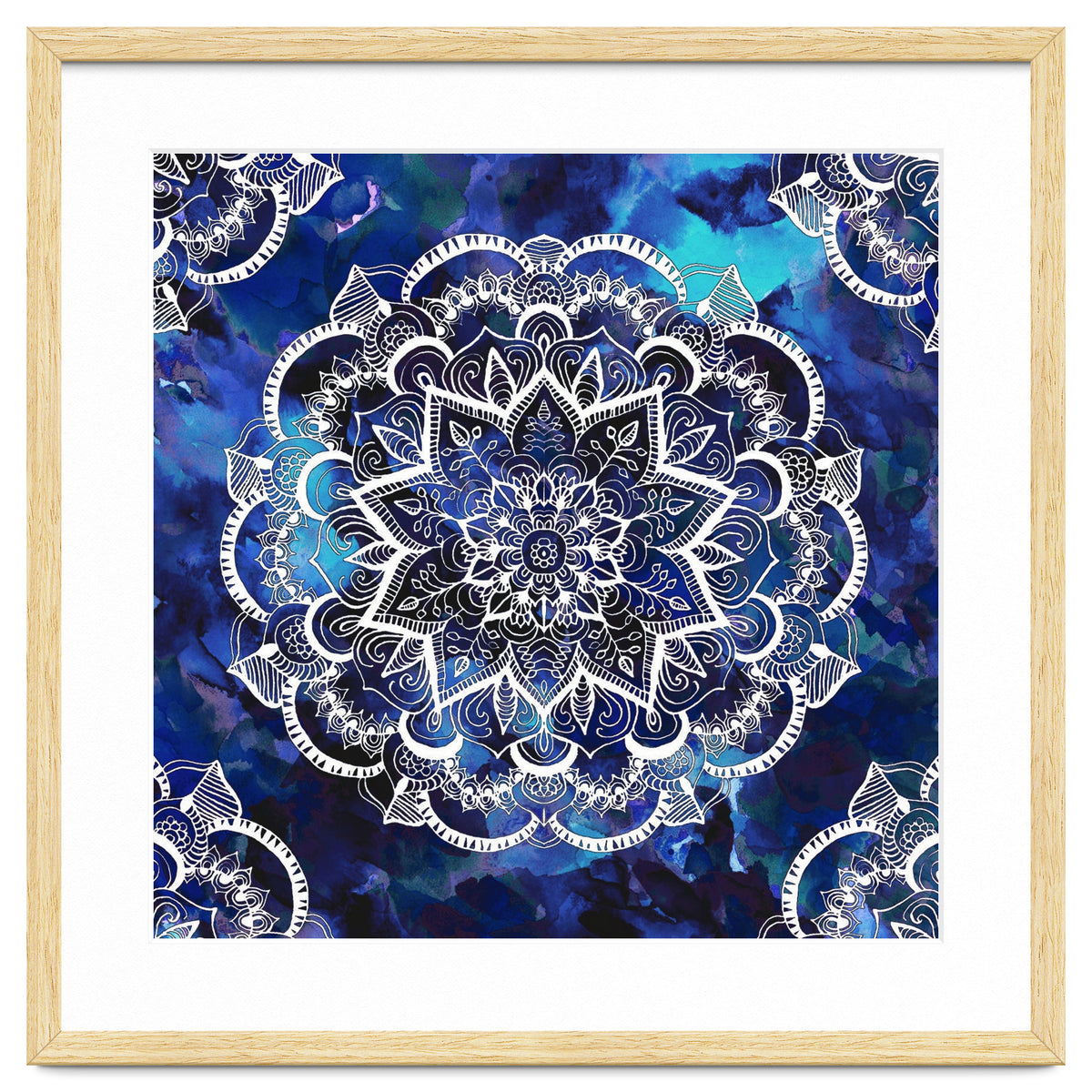 Queen Starring of Mandalas Navy