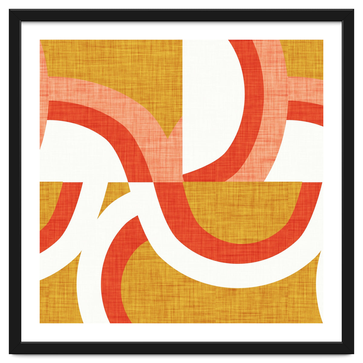 New Mid Mod Freeway Mustard