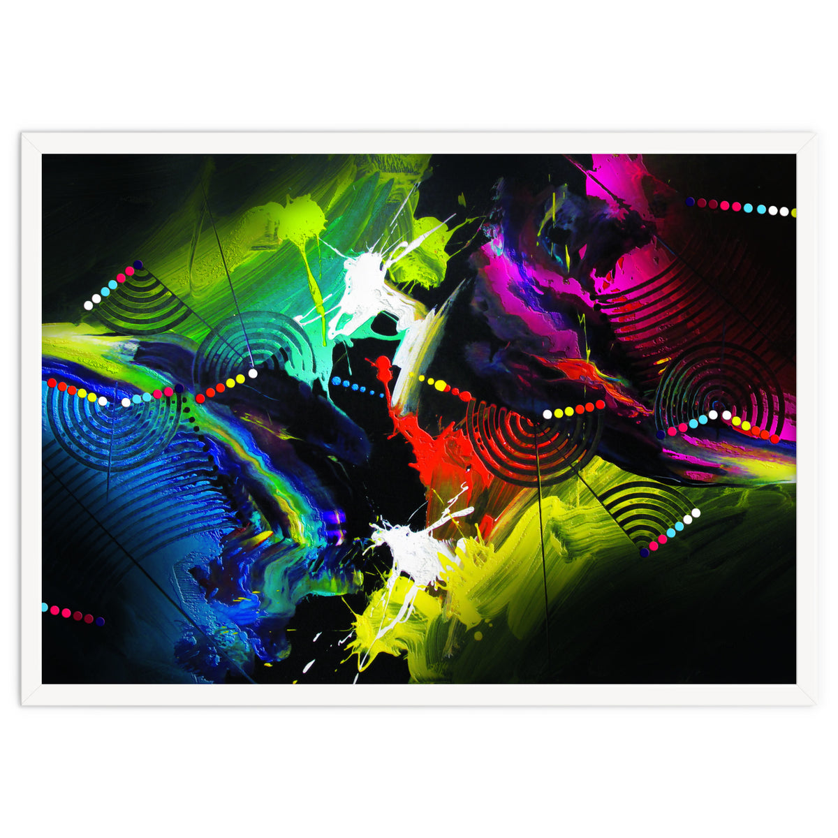 Abstract Art Britto - Qb291