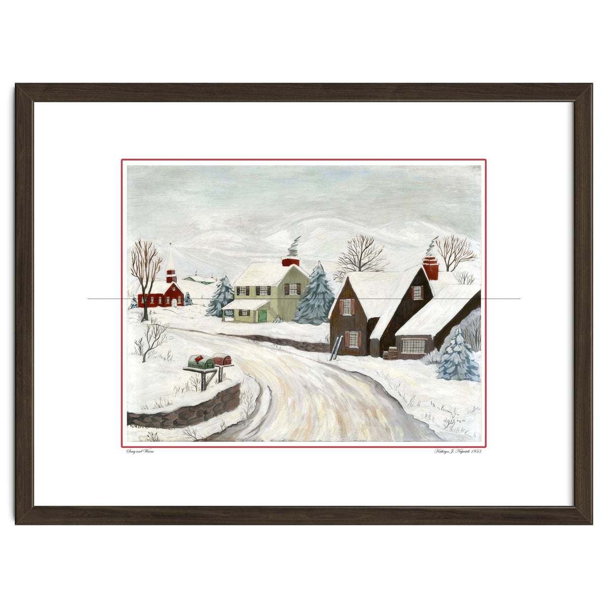 Snug & Warm Watercolor