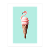 Flamingo Cone (Print Only) thumbnail