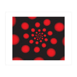 Red Spiral Dots (Print Only) thumbnail